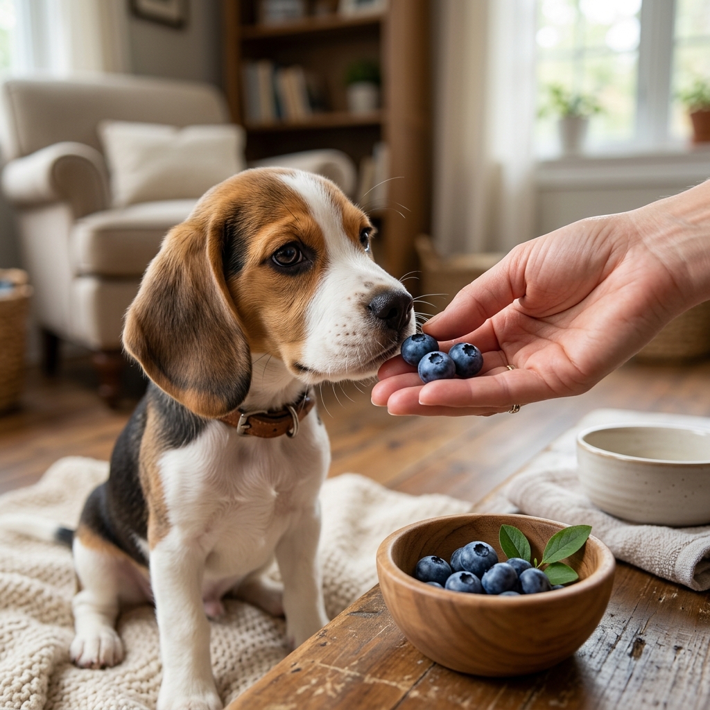 Can dog eat blueberry ?