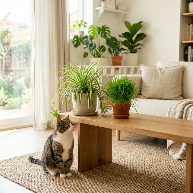 Safe plant alternatives for cats