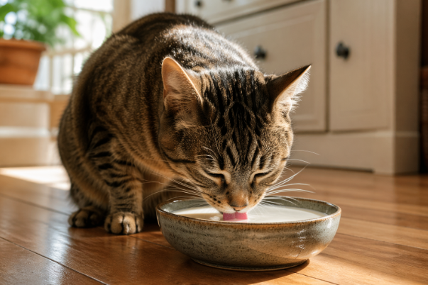 cat-drinking-goat-milk